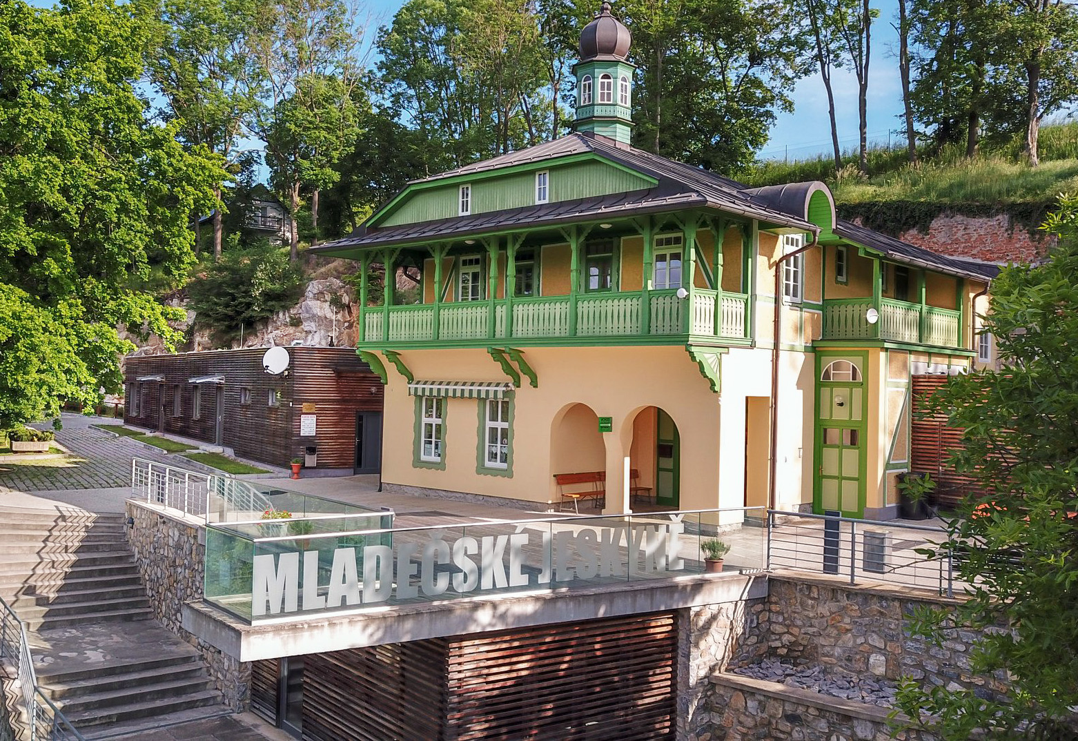 Mladečské jeskyně - pokladna