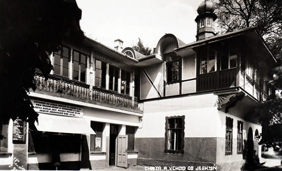 Mladečské jeskyně - pohlednice dobová