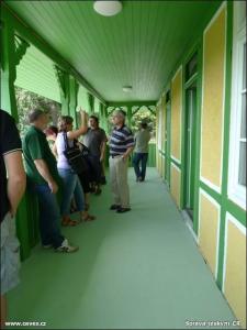 Mladečské jeskyně - budova po opravě, květen 2011