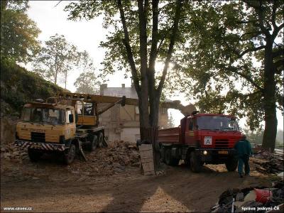Mladečské jeskyně - rekonstrukce budovy 