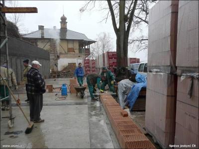 Mladečské jeskyně - rekonstrukce budovy 