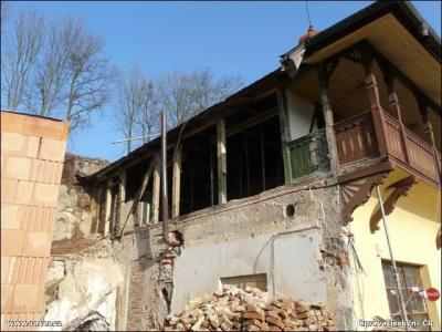 Mladečské jeskyně - rekonstrukce budovy 