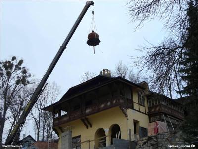 Mladečské jeskyně - rekonstrukce budovy 