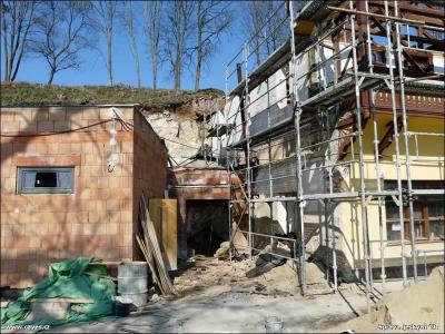 Mladečské jeskyně - rekonstrukce budovy 