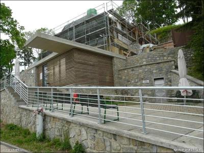 Mladečské jeskyně - rekonstrukce budovy - finiš