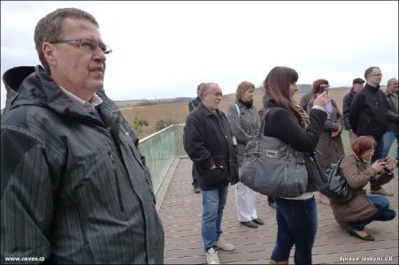 Slavnostní otevření areálu Mladečských jeskyní