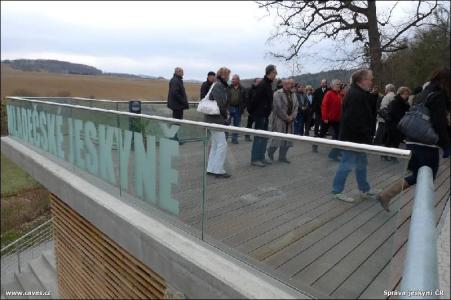 Slavnostní otevření areálu Mladečských jeskyní