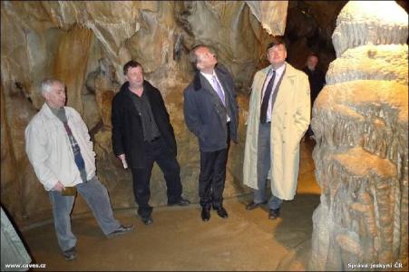Slavnostní otevření areálu Mladečských jeskyní