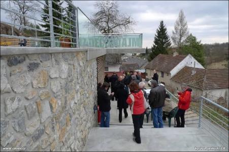 Slavnostní otevření areálu Mladečských jeskyní