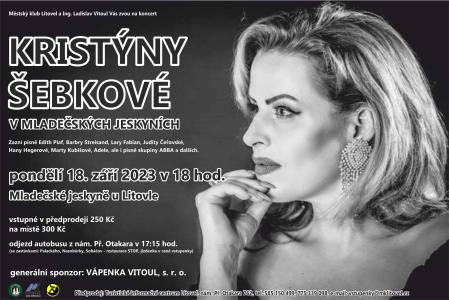 Kristýna Šebková v Mladečských jeskyních, 18. 9. 2023