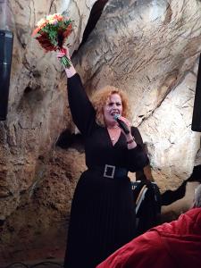 Kristýna Šebková v Mladečských jeskyních, 18. 9. 2023