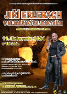 Jiří Erlebach: Panova flétna a housle v Mladečských jeskyních, 11. 11. 2024 