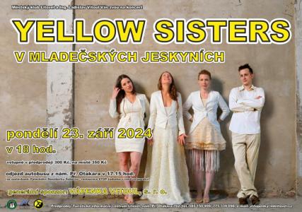 Yellow sisters v Mladečských jeskyních, 23. 9. 2024 - pozvánka