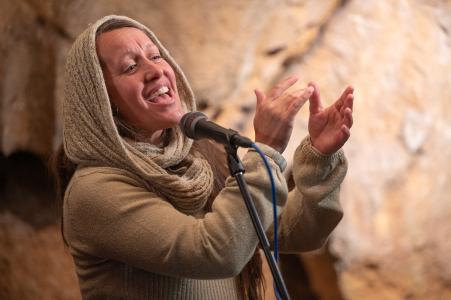 Yellow sisters v Mladečských jeskyních, 23. 9. 2024