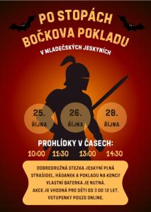 Halloween v Mladči: Po stopách Bočkova pokladu od 25. 10. 2025