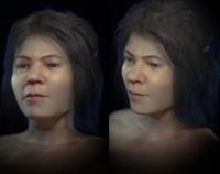 Rekonstrukce lebky z Mladče