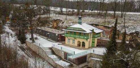 Mladečské jeskyně - zima